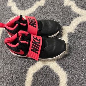 Girls Nike sneakers.